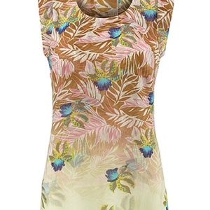 Cabi Tropical Orchid Parlor Top